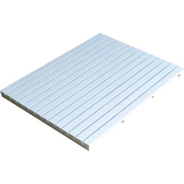 Imagem de Deck De Madeira Piscina Box Banheiro Capacho 102x74 cm Pintado NeonX, 