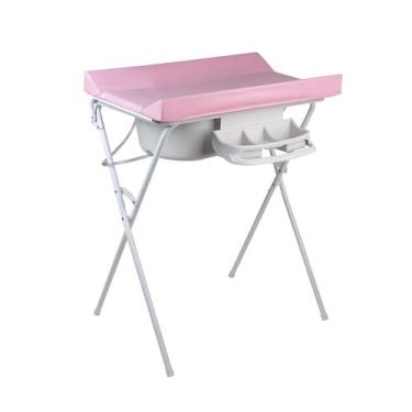 Imagem de Banheira Luxo com suporte dobrável, trocador e saboneteira, tanque 25 