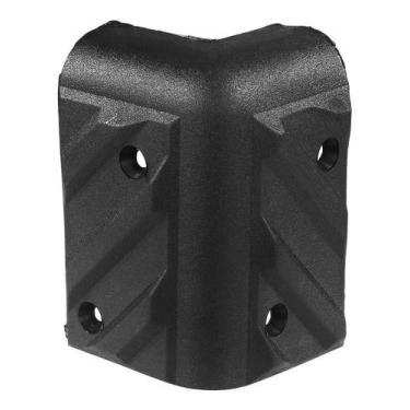 Imagem de Canto Cantoneira Arredondada Plástica Para Caixa De Som Profissional -