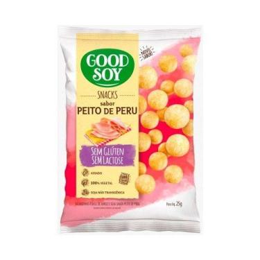 Imagem de Snacks de soja good soy sabor peito de peru 25g