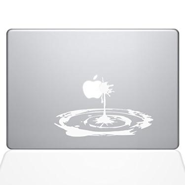 Imagem de The Decal Guru Apple Sauce Shot MacBook Adesivo de vinil - MacBook Air de 11 polegadas - Branco (1268-MAC-11A-W)
