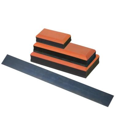 Imagem de Pintando Carro, Kit 3 Tacos E Régua Lixamento Manual Eva Pintura Automotivo Quantidade de cascalhos:0;Cor:Laranja