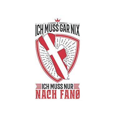 Imagem de Fanø Notizbuch: Fanö Reise Dänemark Urlaub Fanø Geschenkidee / 6x9 Zoll / 120 gepunktete Seiten Seiten