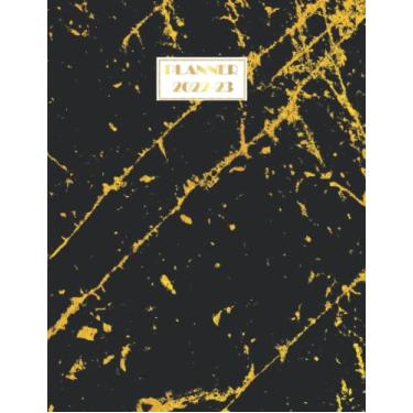 Imagem de 2022-2023 Planner: Daily Weekly and Monthly, 24 Months Calendar, Vision Boards, To Do Lists, Notes | Special Gold Marble Cover Edition