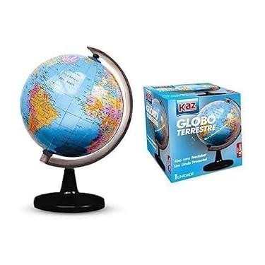 Imagem de Genérico Globo Terrestre de Mesa Giratório 10,5cm: Decoração e Conhecimento em Um Só!