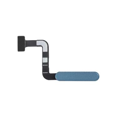 Imagem de BESJMYT Botão Liga/Desliga e Sensor de Impressão Digital Cabo Flex Substituição para Samsung Galaxy A32 5G Cabo Flexível Liga/Desliga Botão de Controle Conector Peças de Reparo SM-A326U SM-A326U1