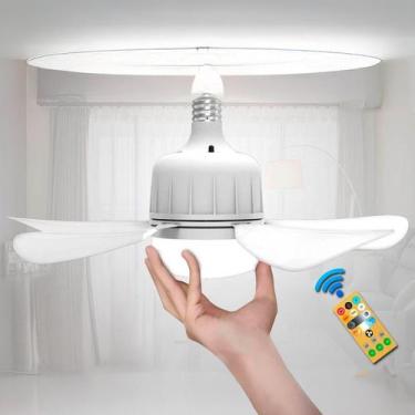 Imagem de Ventilador de Teto 6 Pás Silencioso com Controle Remoto - BIVOLT