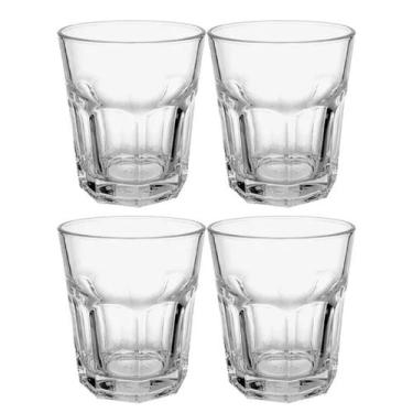 Imagem de Copo de Vidro Casa Blanca - Em Casa Tem 250ml - Prati Casa, 4 Unidades