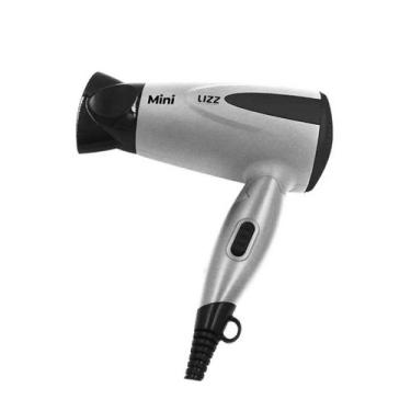 Imagem de Secador Mini Dobrável Bivolt - Lizz, Prata, Bivolt