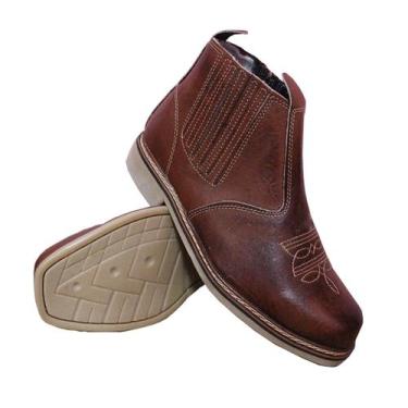 Imagem de Botina masculina de elástico bota segurança trabalho - Khym Store, 39