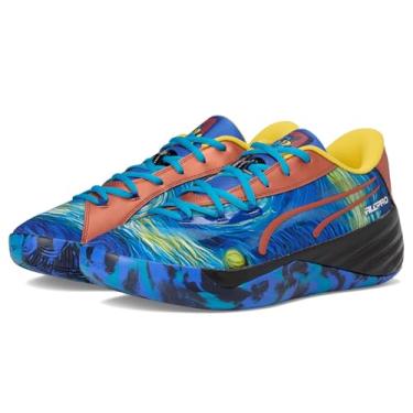 Imagem de PUMA Tênis masculino All-Pro Nitro, Azul vívido/azul tropical, 39