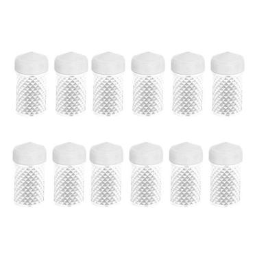 Imagem de Kit 12 Paliteiros De mesa Diamante Acrílico Niquelart Branco