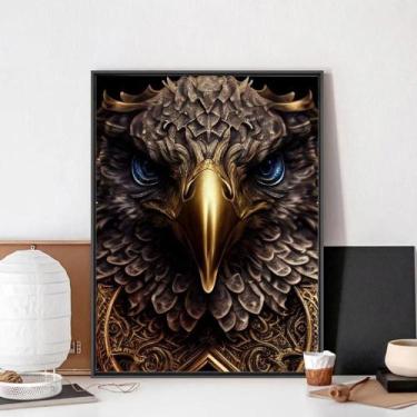 Imagem de Pôster Vintage de Leão, Tigre e Onça - Arte de Parede para Quarto e Es
