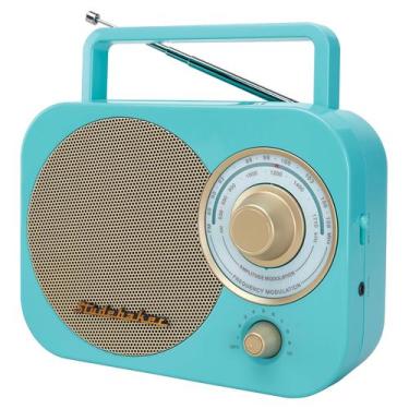 Imagem de Rádio AM/FM Studebaker SB2000TG - Turquesa/Dourado