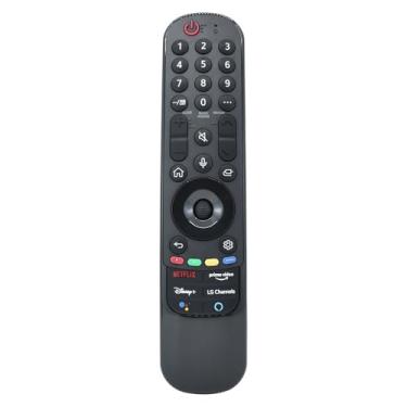 Imagem de XINFUTE Novo controle remoto infravermelho de substituição MR21GA adequado para LG 2021 OLED Smart TV G1 C1 A1 QNED90 NANO99 NANO90 NANO85 NANO80 NANO75 UP80 UP75 Series