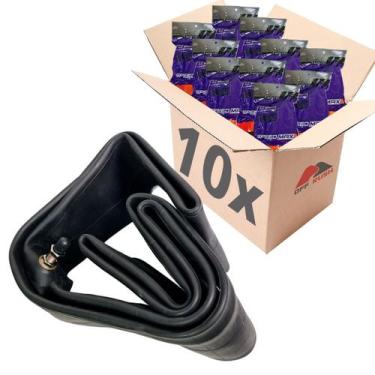 Imagem de Kit 10 Câmaras de Ar Aro 17 P/ Motos - Speedmax - 110/90-17, 4.60-17, 