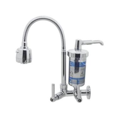 Imagem de Torneira Cozinha Filtro Vermelha Mesa/Bancada Gourmet 2 Jatos CasaGran