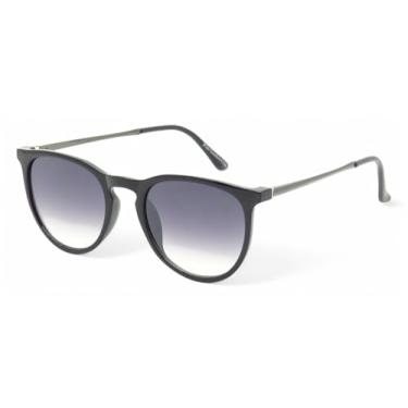 Imagem de Óculos de Sol Casual Polo London Club, lentes UV400 em Policarbonato e Metal Stainless Stell, Unissex (Preto lente Degradê)
