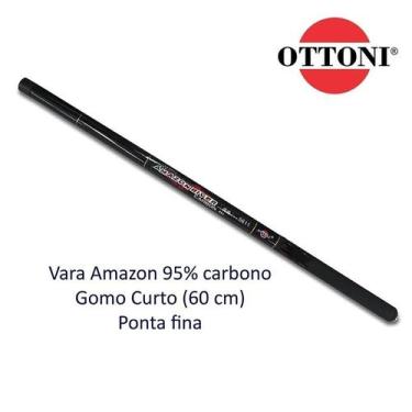 Imagem de Vara telescopica ottoni amazon river 95% carbon 5,10m