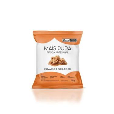Imagem de Pipoca artesanal caramelo e flor de sal 50g mais pura