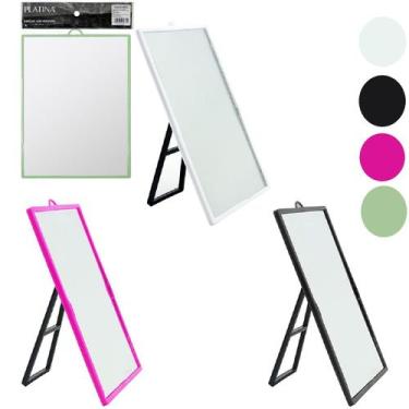 Imagem de Espelho De Mesa com Moldura para Parede - Moment, Rosa