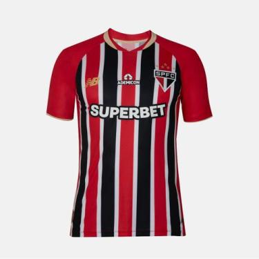 Imagem de Camisa São Paulo New Balance 2025 Uniforme 2 Torcedor - Masculino, P, 