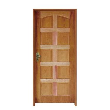 Imagem de Kit Porta de Madeira Topázio 82 x 2.10  Batente 11 CMFech Externa Lado