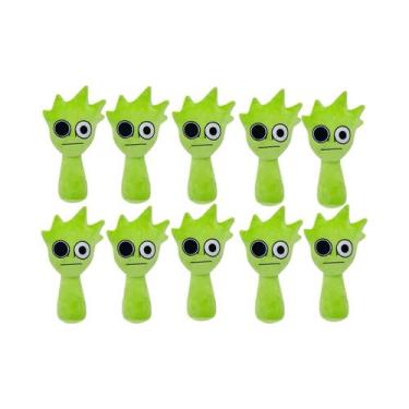 Imagem de Bonecas de Pelúcia Sprunki - 10 Peças com Design de Desenhos Animados 