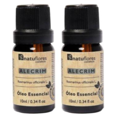 Imagem de OLEO ESSENCIAL ALECRIM PURO 10ml NATUFLORES KIT 2 UND