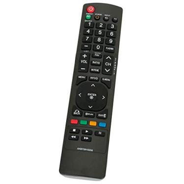 Imagem de Controle remoto substituto AKB72915206 compatível com LG LCD LED TV 19LD350 22LD350 22LE5500 26LD350 26LE5500 32LD320 32LD550 37LD450 37LE5300 4 LD455, 2L0 42LD520 42LD550 42LE5300 42LE5400 46LD550