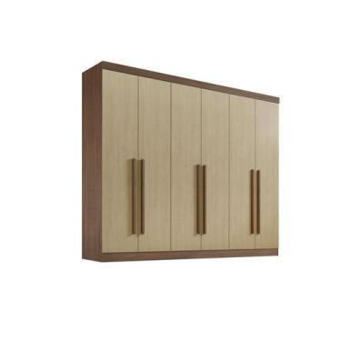 Imagem de Roupeiro 6 Portas 6 Gavetas com pés Da Vinci Plus - D Doro - D' Doro, 