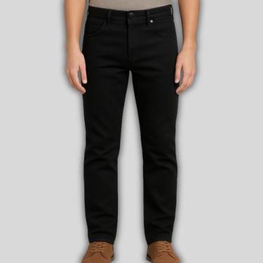 Imagem de Calça De Sarja Infantil Juvenil Menino Moderno Slim Fit 1-16 - NoBrand