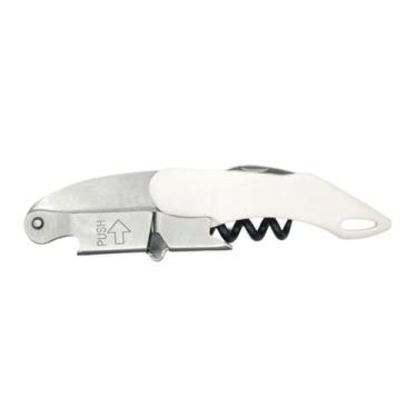 Imagem de Saca-Rolhas ABS em Aço Inox - Winers, Branco