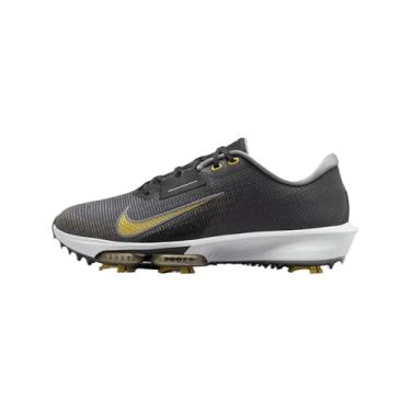 Imagem de Nike Tênis de golfe Infinity Tour 2 (FD0217-003, preto/cinza claro/platina pura/ouro infinito), Preto/cinza claro/platina pura/ouro infinito, 38