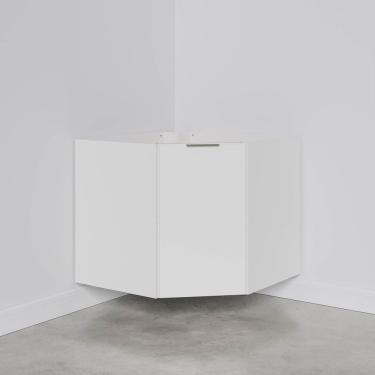 Imagem de Balcão Canto Oblíquo Sem Tampo Ipanema Branco