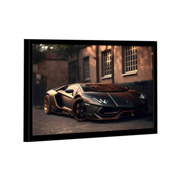 Imagem de Quadro Lamborghini Light Black -- Br Artes