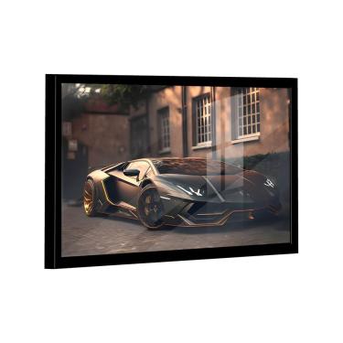 Imagem de Quadro Lamborghini Light Black -- Br Artes
