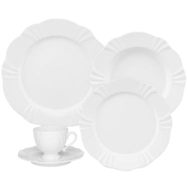 Imagem de Jogo De Jantar 20 Peças Solei White Porcelana Oxford