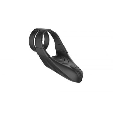 Imagem de Anel Peniano Duplo Recarregável 10 Modos De Vibração Baron Coleção Black Lovetoys - Preto