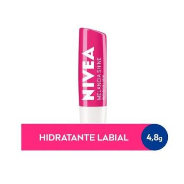 Imagem de Hidratante Labial Nivea 4,8 gr Melancia Shine
