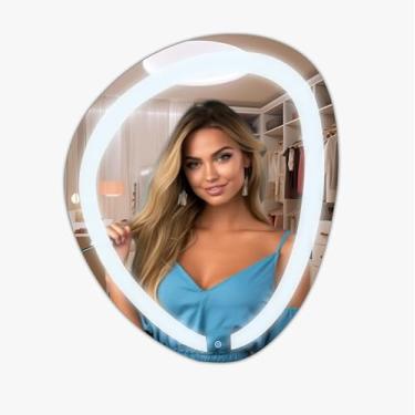 Imagem de Espelho Organico Led Touch Screen 70X58 CM (3000K LUZ QUENTE)