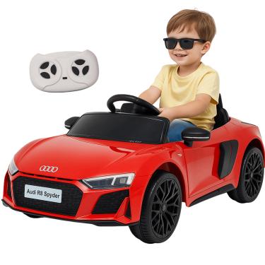 Imagem de Carro Eletrico Importway Audi R8 Spyder Vermelho 12V Controle Remoto