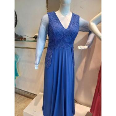 Imagem de Vestido longo festa do 46 ao 56 - Linda morena