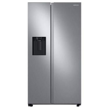 Imagem de Geladeira Samsung Side By Side RS60 602 Litros Inox Look RS60T5200S9/B