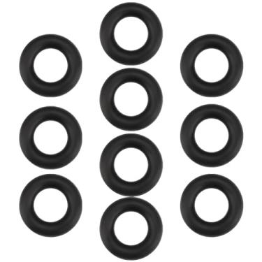Imagem de Micro Traders 10 peças de anel de borracha enrolador de bobina para máquina de costura compatível com SINGER 201K 99K 28K 66K diâmetro externo 28 mm diâmetro interno 15 mm espessura 6,5 mm preto