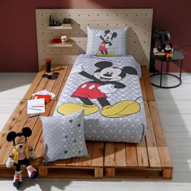 Imagem de Colcha Cobre Leito Infantil 1 Peça Solteiro Mickey Classic - Hedrons