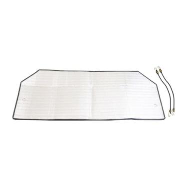 Imagem de Ioensy Capa protetora para ar condicionado, resistente, à prova de poeira, película de alumínio para cobertura externa de ar condicionado para unidade, S