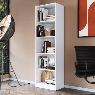 Imagem de Estante para Livros 5 Nichos Laca Palermo - IRM