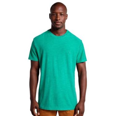 Imagem de Camiseta Reserva Masculina Flamê Stone Verde Bandeira, S/P