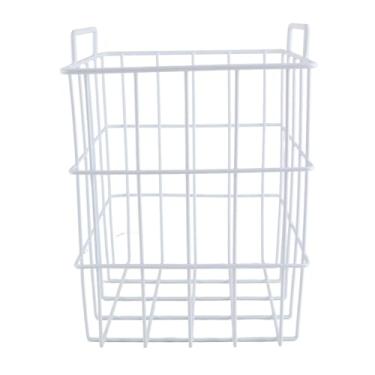 Imagem de Generic Cesta de Arame Profundo do Freezer, Prático Cesta de Armazenamento de Arame de Alta Capacidade de Ferrugem Multiuso Fácil de Limpar para o Carro (Altura 315mm)